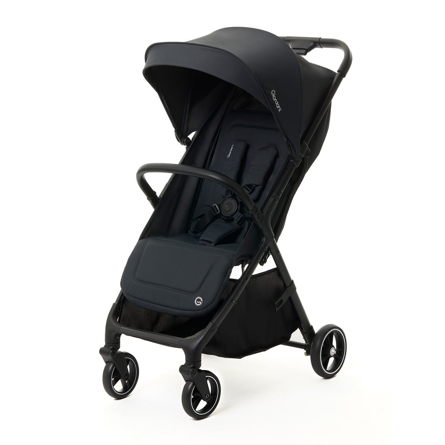 Cărucior sport Giordani G-Compact, pliere automată, 0–22 kg, 6,9 kg, Black (negru)
