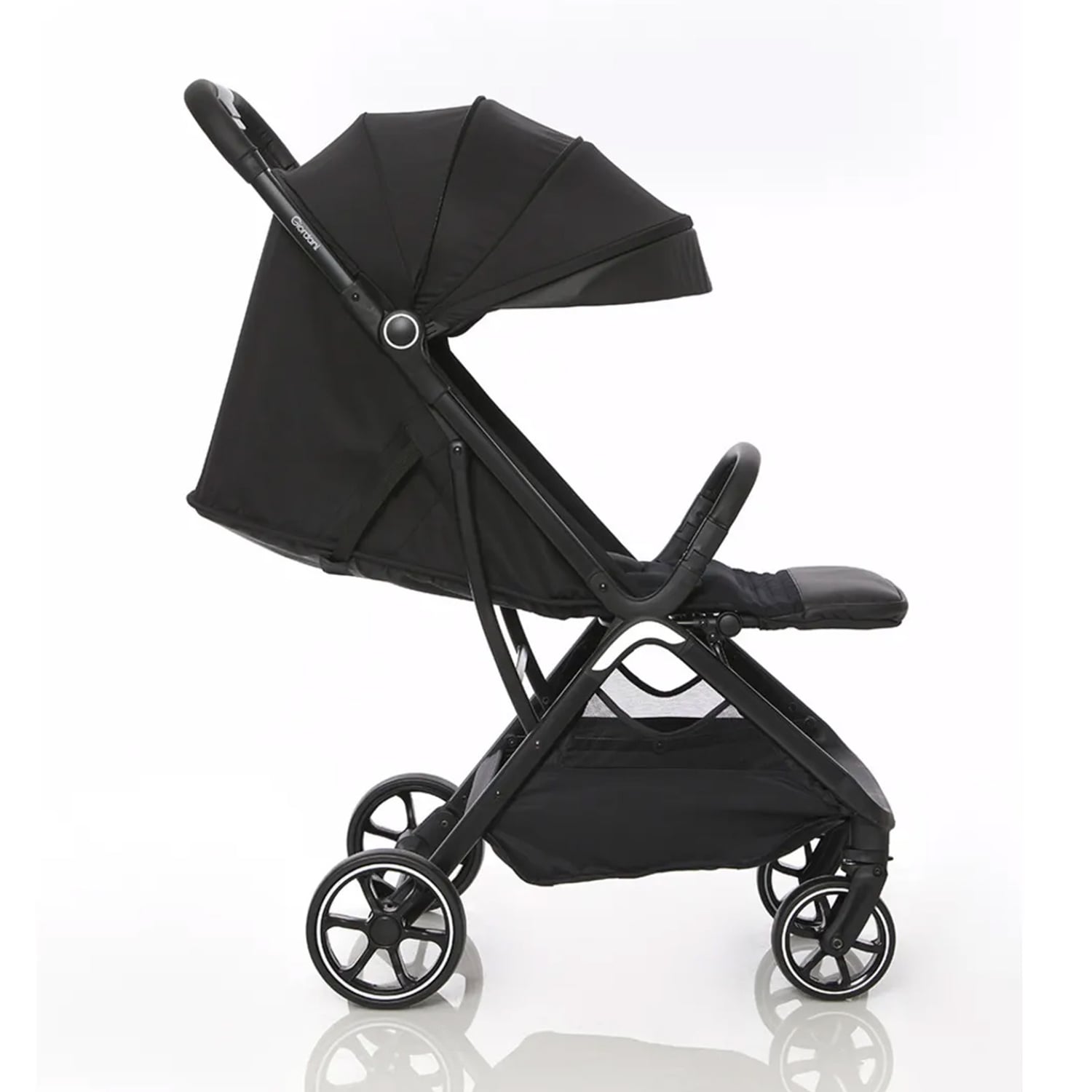 Cărucior sport Giordani G-Touch Light, pliere automată One-Touch, 0–22 kg, 6,9 kg, Black (negru)