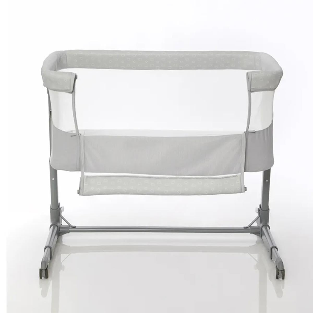 Pătuț co-sleeping Giordani G-Dream Together, 0–6 luni, reglabil pe 7 înălțimi, Grey (gri)