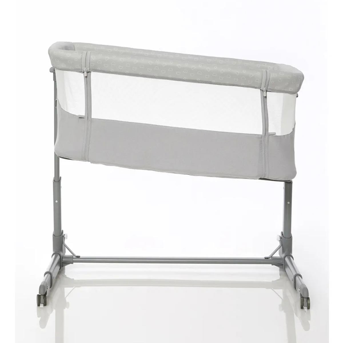 Pătuț co-sleeping Giordani G-Dream Together, 0–6 luni, reglabil pe 7 înălțimi, Grey (gri)