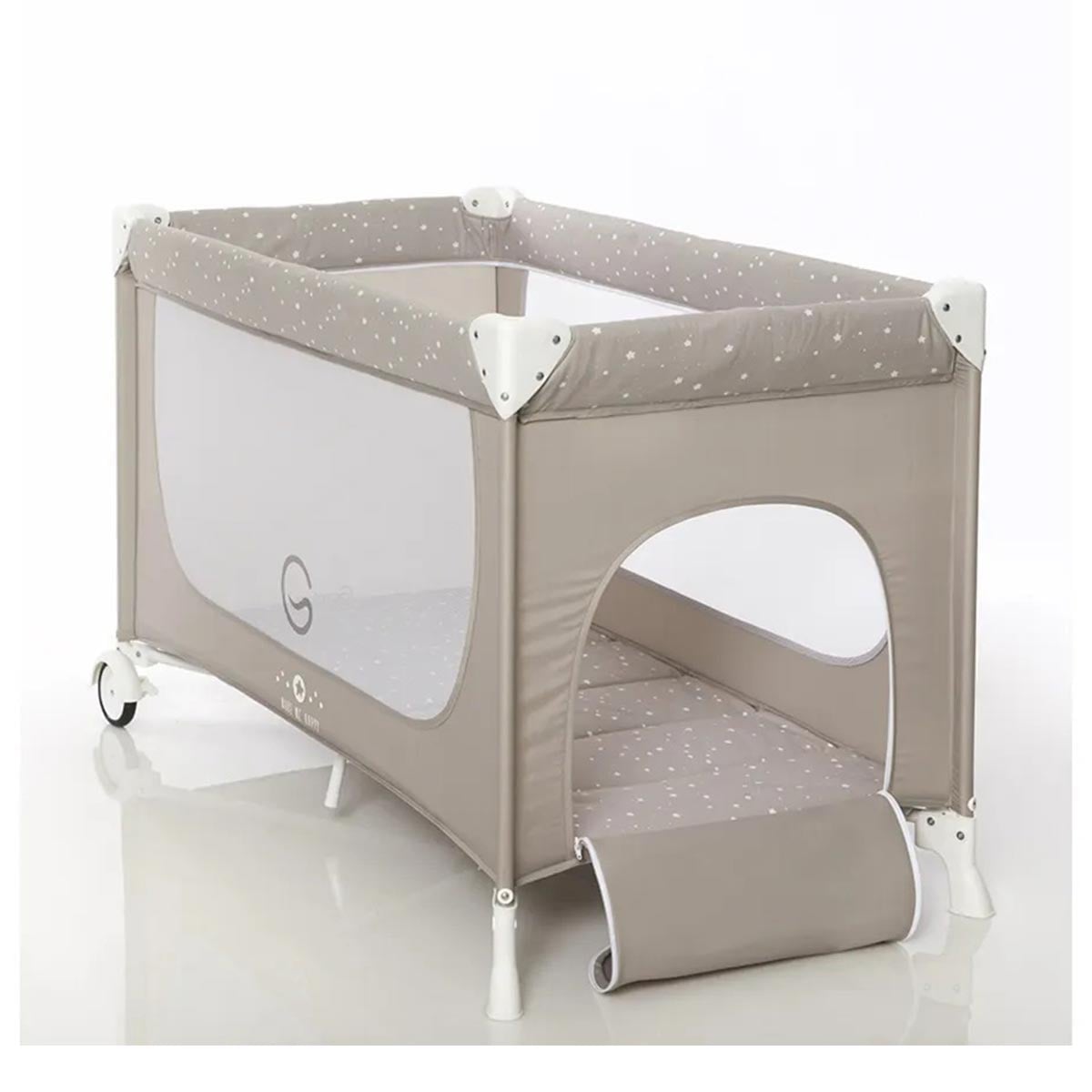 Pătuț pliabil Giordani G-2 Matic, 2 niveluri, 0–15 kg, Beige (bej)