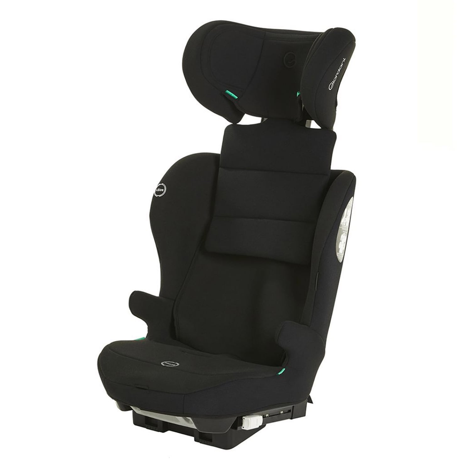 Scaun auto Giordani Antares i-Size, 76–150 cm, ISOFIX + Top Tether, Black (negru), 15 luni–12 ani