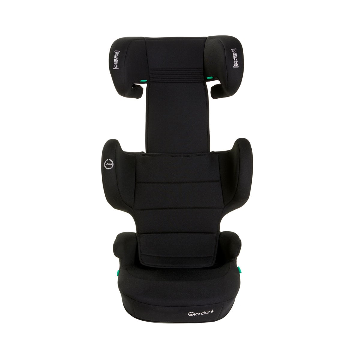 Scaun auto Giordani Ares i-Size, 100–150cm, spătar pliabil, black (negru), 3–12ani