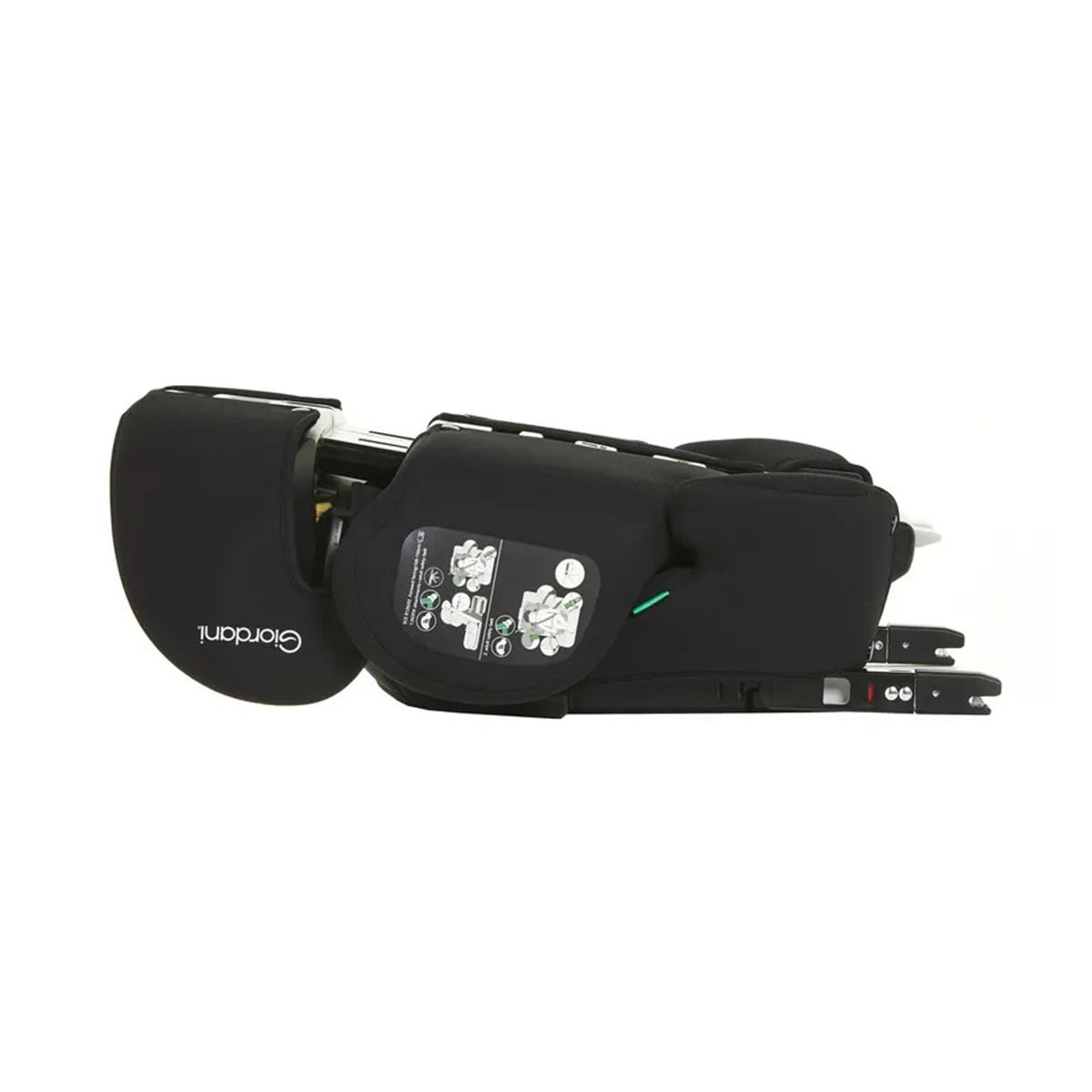 Scaun auto Giordani Ares i-Size, 100–150cm, spătar pliabil, black (negru), 3–12ani