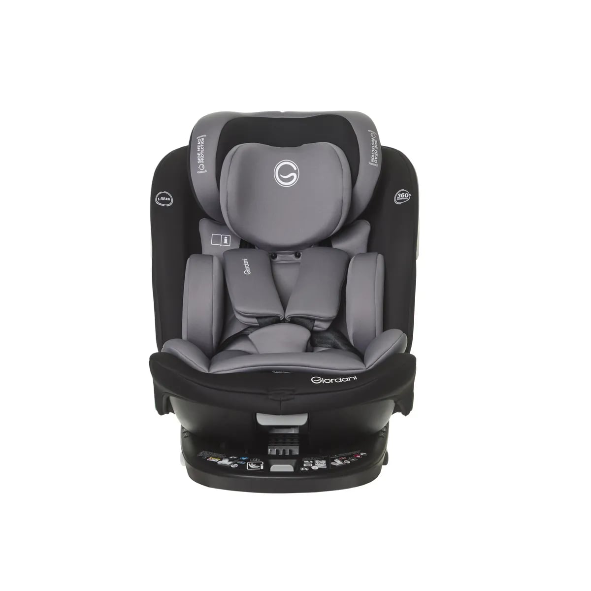Scaun auto Giordani Jupiter i-Size, 40–150cm, rotativ 360, ISOFIX, 0–12ani.