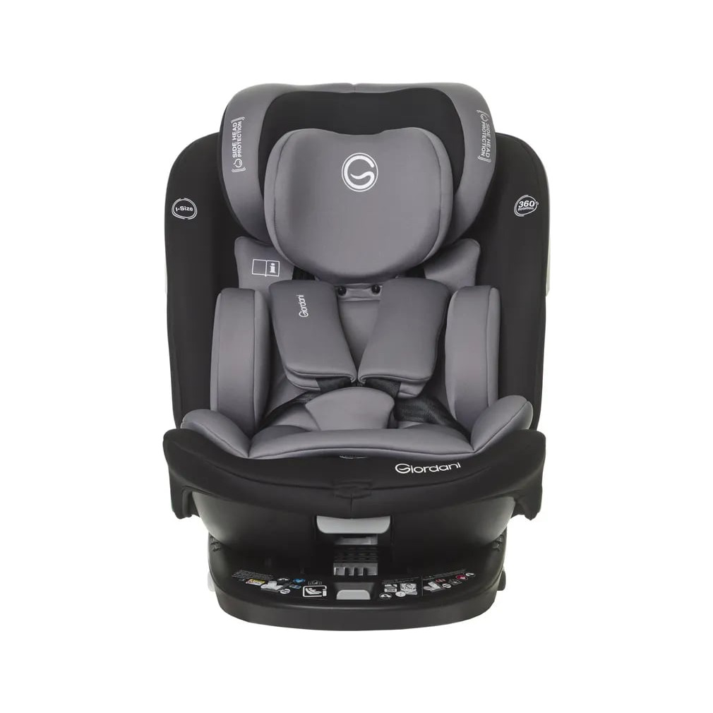 Scaun auto Giordani Jupiter i-Size, 40–150cm, rotativ 360, ISOFIX, 0–12ani.