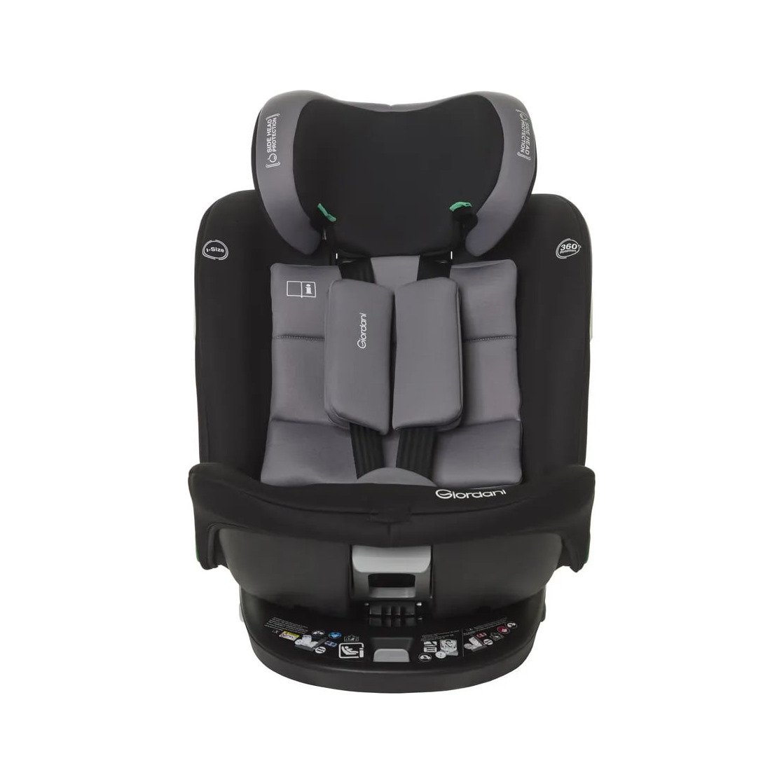 Scaun auto Giordani Jupiter i-Size, 40–150cm, rotativ 360, ISOFIX, 0–12ani.