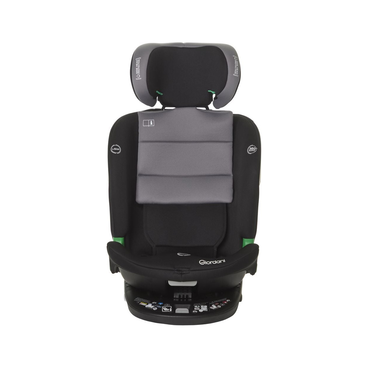 Scaun auto Giordani Jupiter i-Size, 40–150cm, rotativ 360, ISOFIX, 0–12ani.