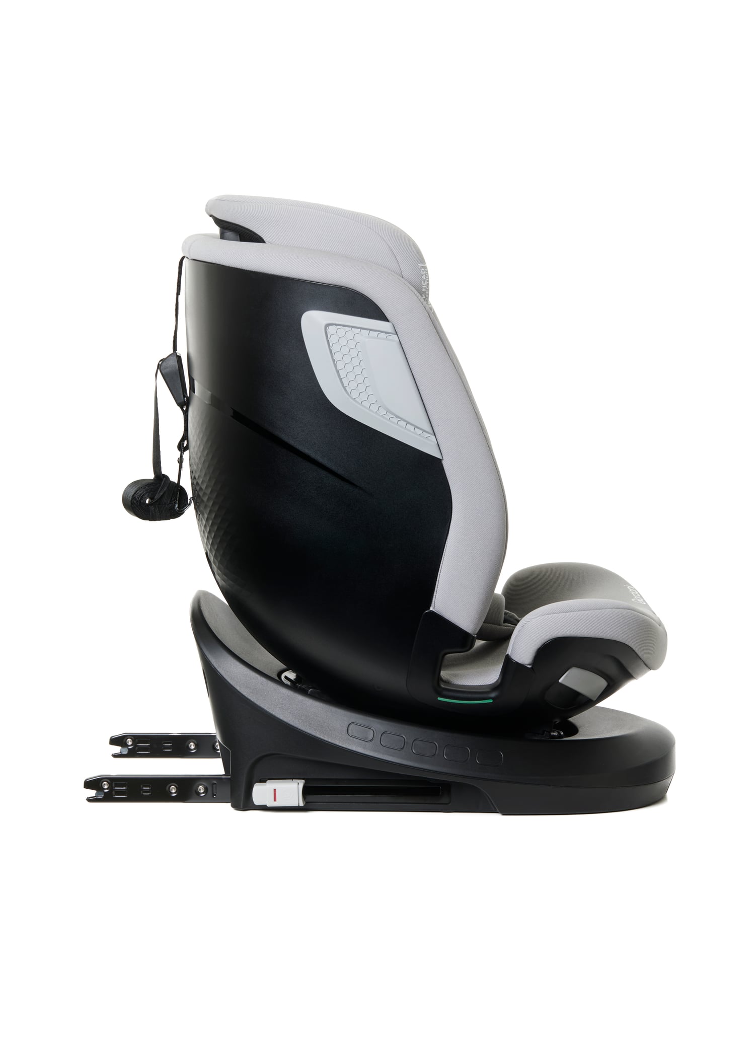 Scaun auto Giordani Titano Plus i-Size, 40–150cm, rotativ 360°, ISOFIX, Grey (gri), 0–12 ani