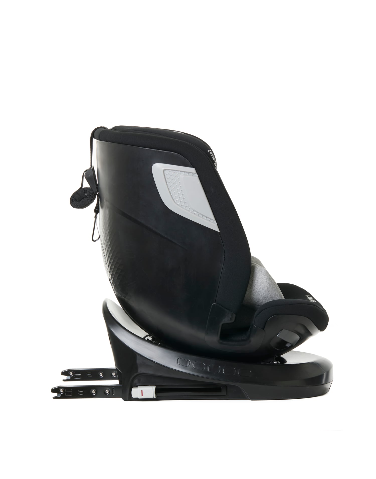 Scaun auto Giordani Titano Plus i-Size, 40–150cm, rotativ 360°, ISOFIX, Black (negru), 0–12 ani