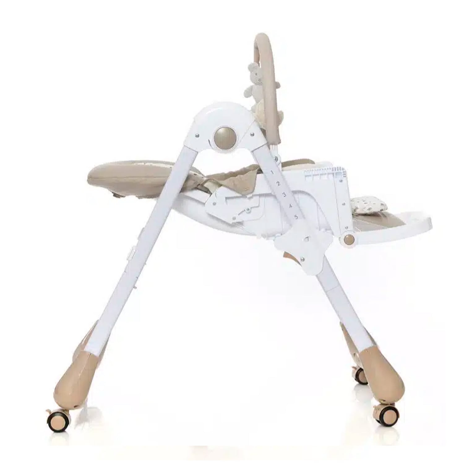 Scaun de masă 2 în 1 Giordani G-Lunch & Play, șezlong, Beige (bej), 0–15 kg