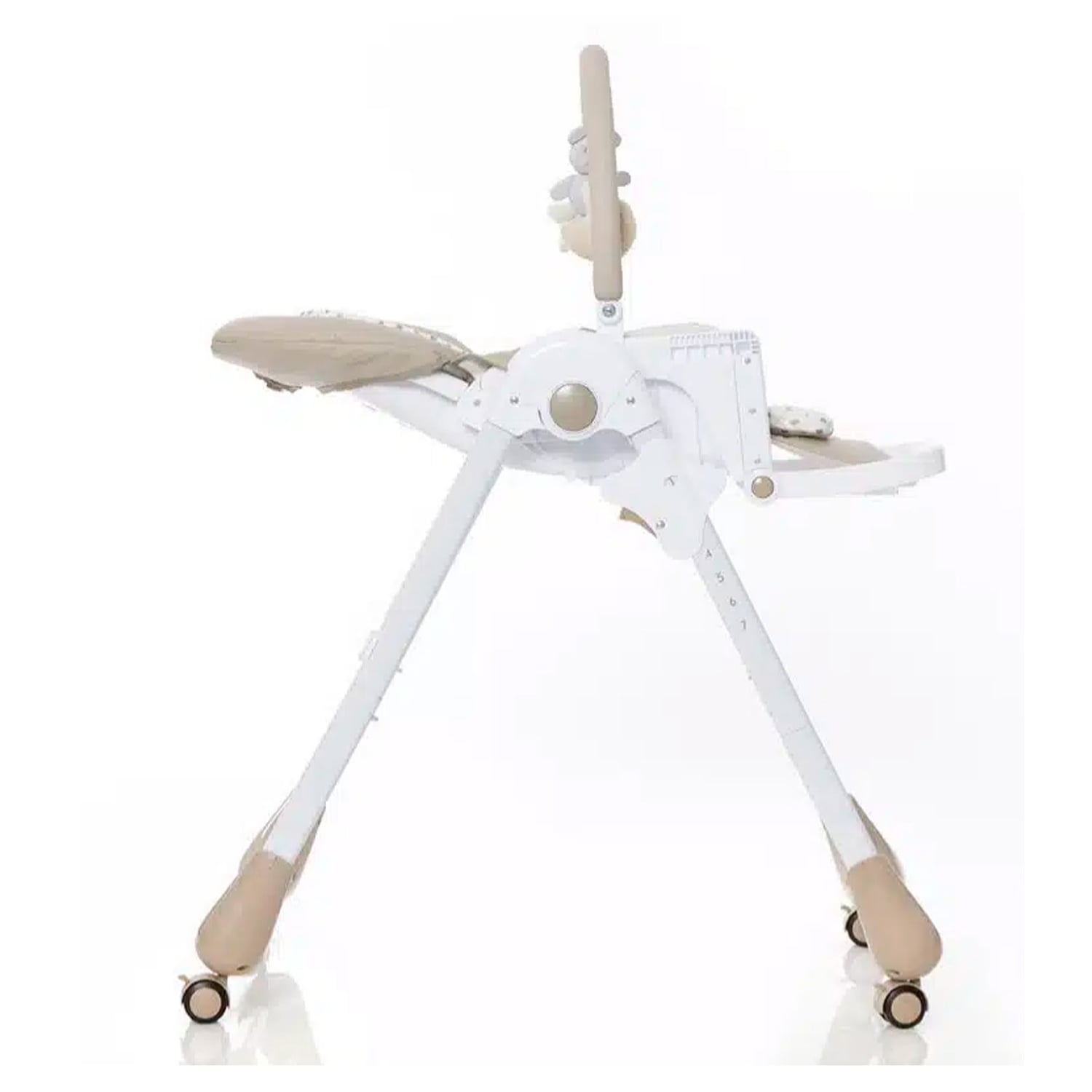 Scaun de masă 2 în 1 Giordani G-Lunch & Play, șezlong, Beige (bej), 0–15 kg